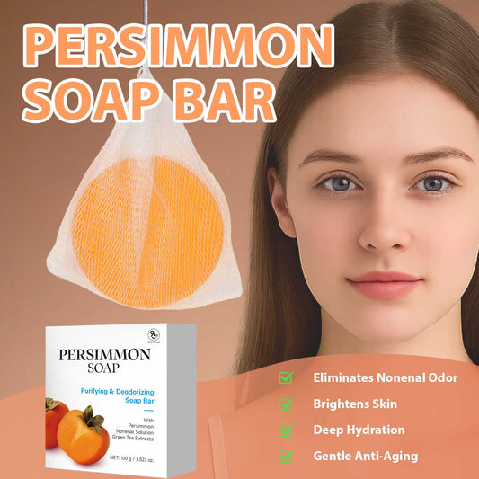 Persimmon Soap – Natural Radiance Skincare Bar