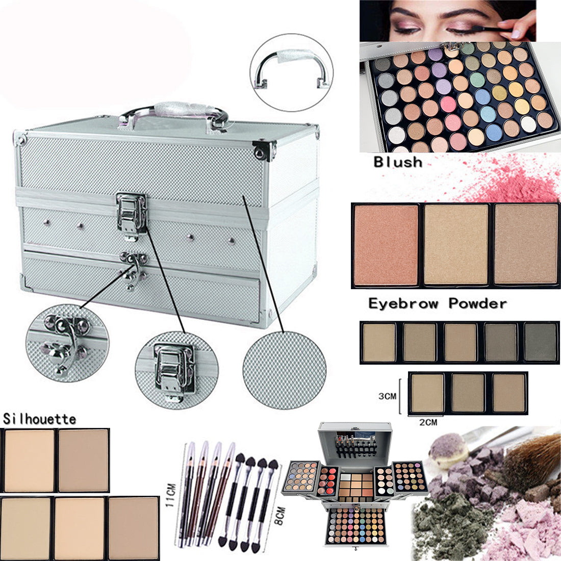 Colors Makeup Kit | Complete Eyeshadow & Beauty Palette